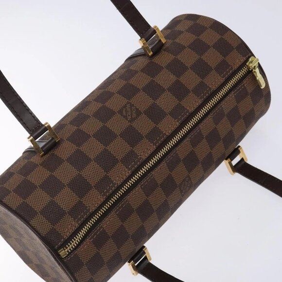 LOUIS VUITTON Damier Ebene Papillon 26 Hand Bag M51304 LV Auth BA4070V - Picture 7 of 16